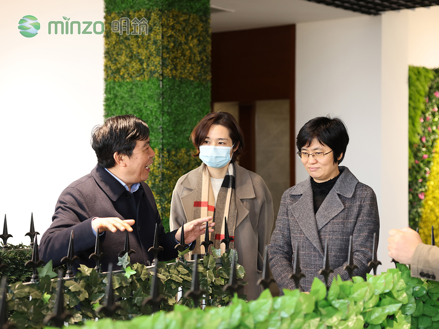 臺州市商務局局長一行蒞臨浙江明筑調(diào)研
